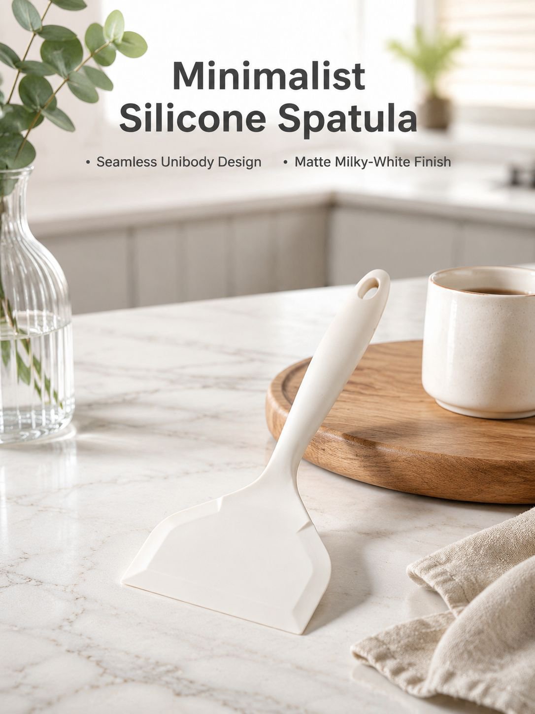 Non-Stick Silicone Pancake Spatula