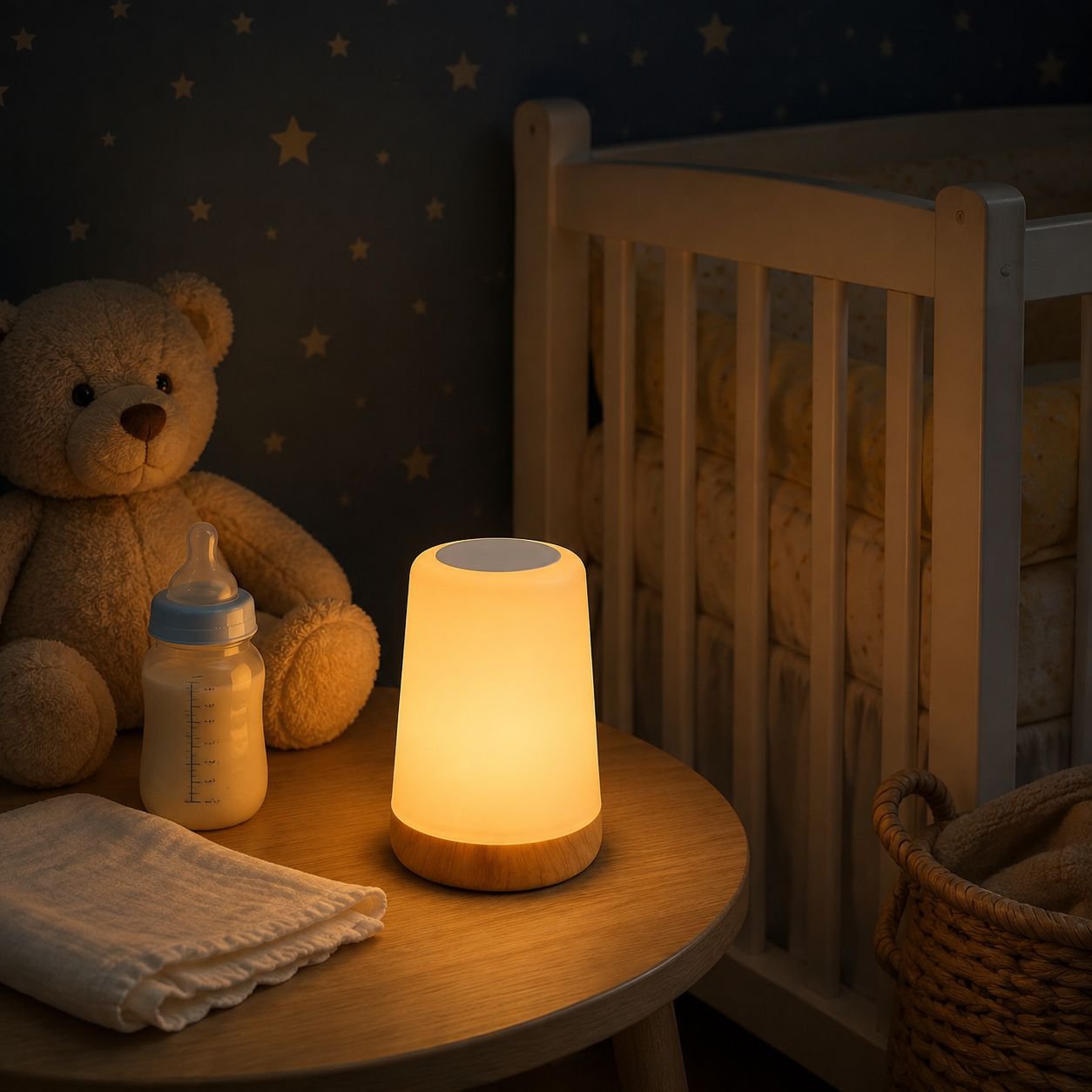 Cute Pat Night Light, Home Bedside Lamp for Student Dormitory