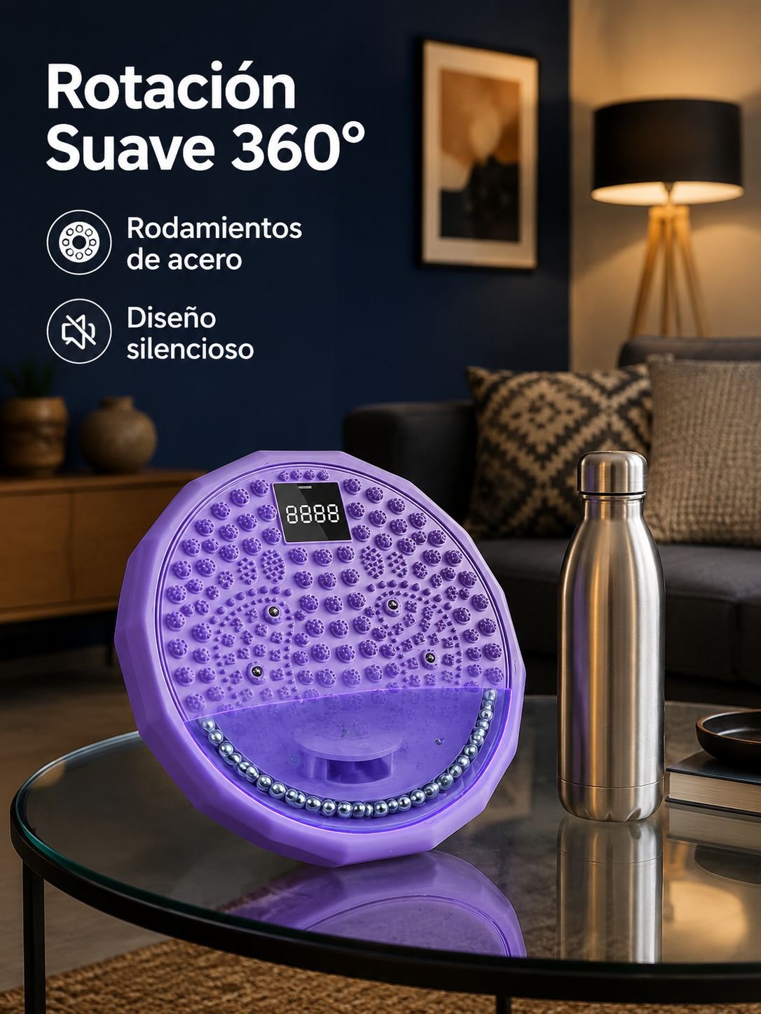 Tabla de Masaje para Pies Multifuncional
