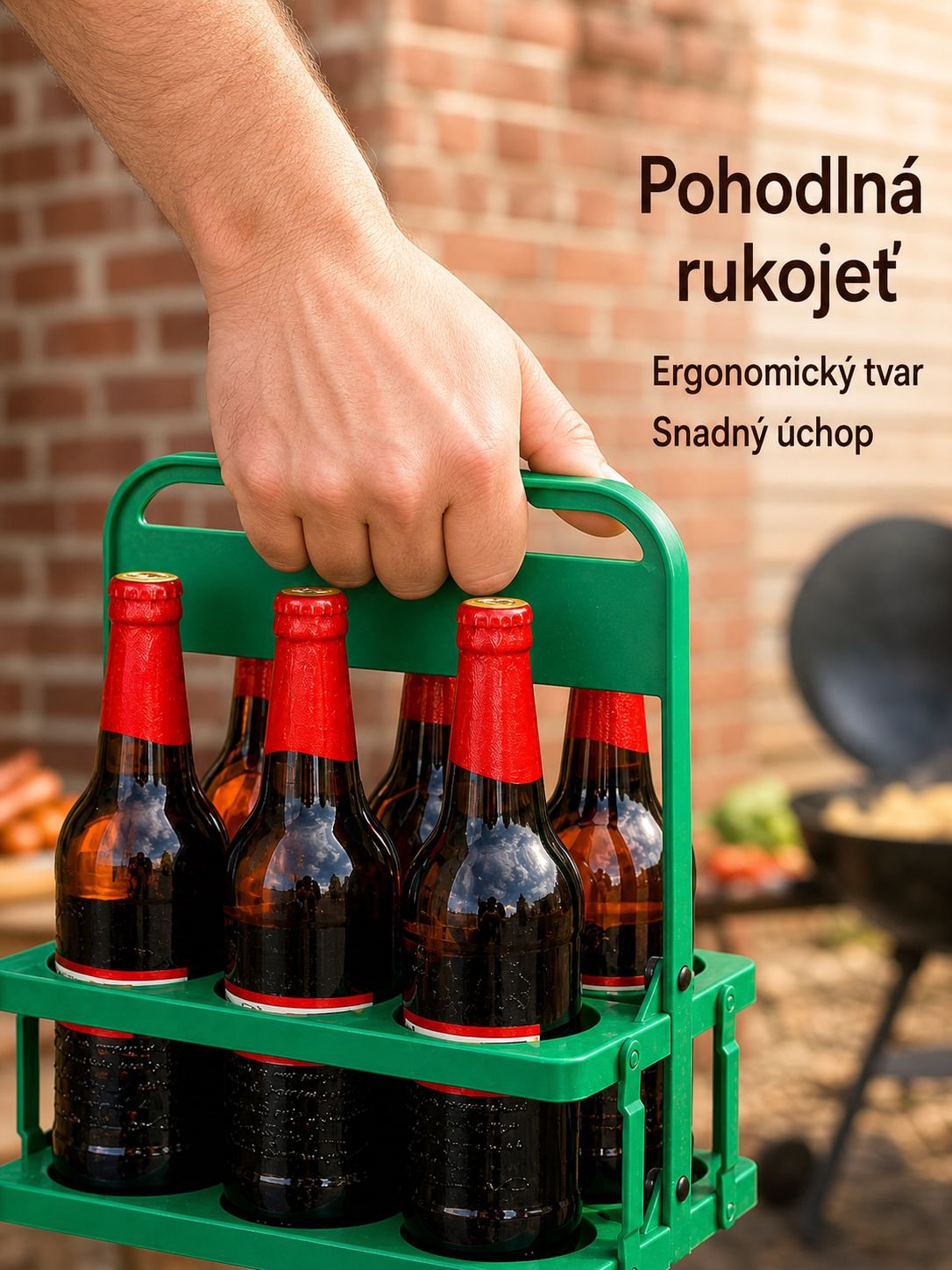 Skládací nosič na pivo