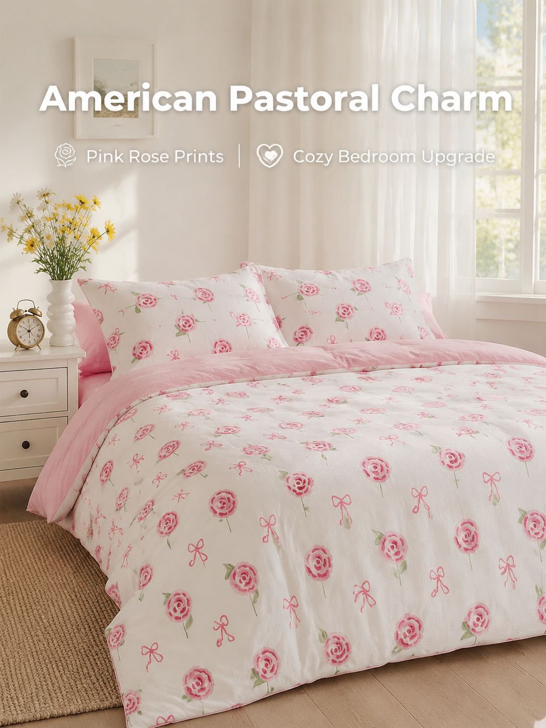 Four-piece bedding set