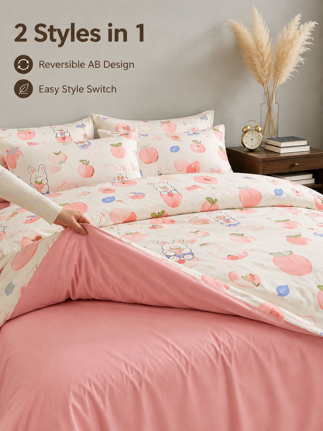 Skin-friendly matte solid color bed sheets and duvet covers