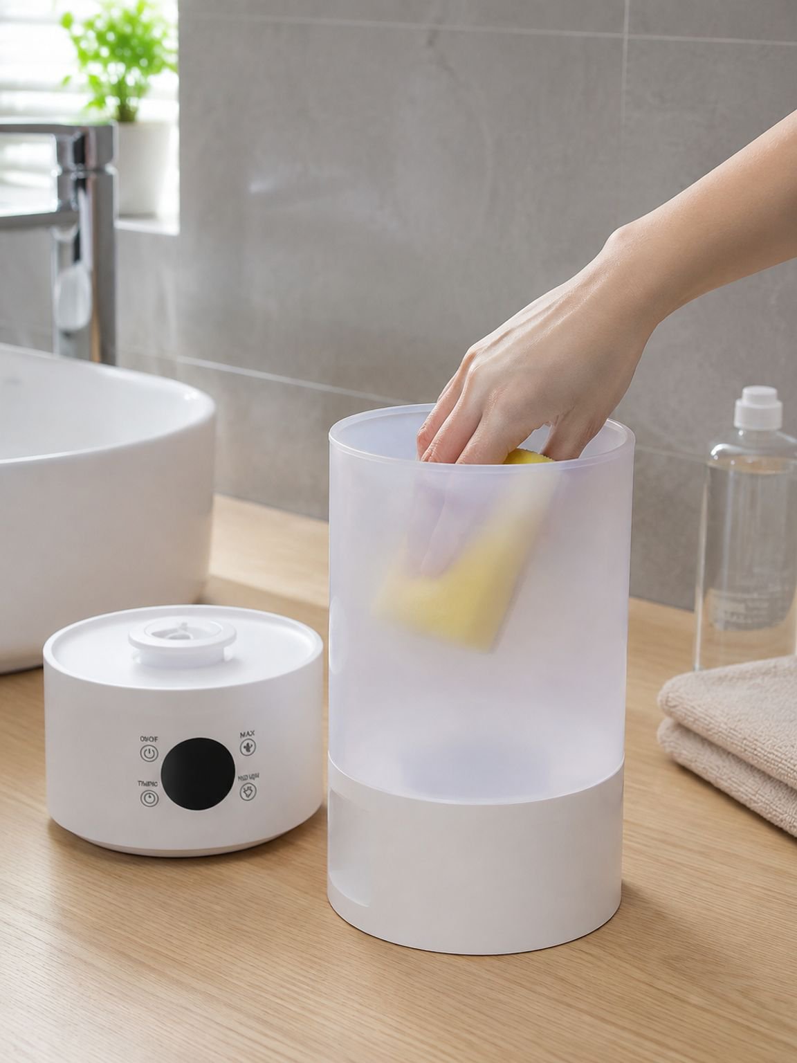Aparato de humidificación para oficina y dormitorio
