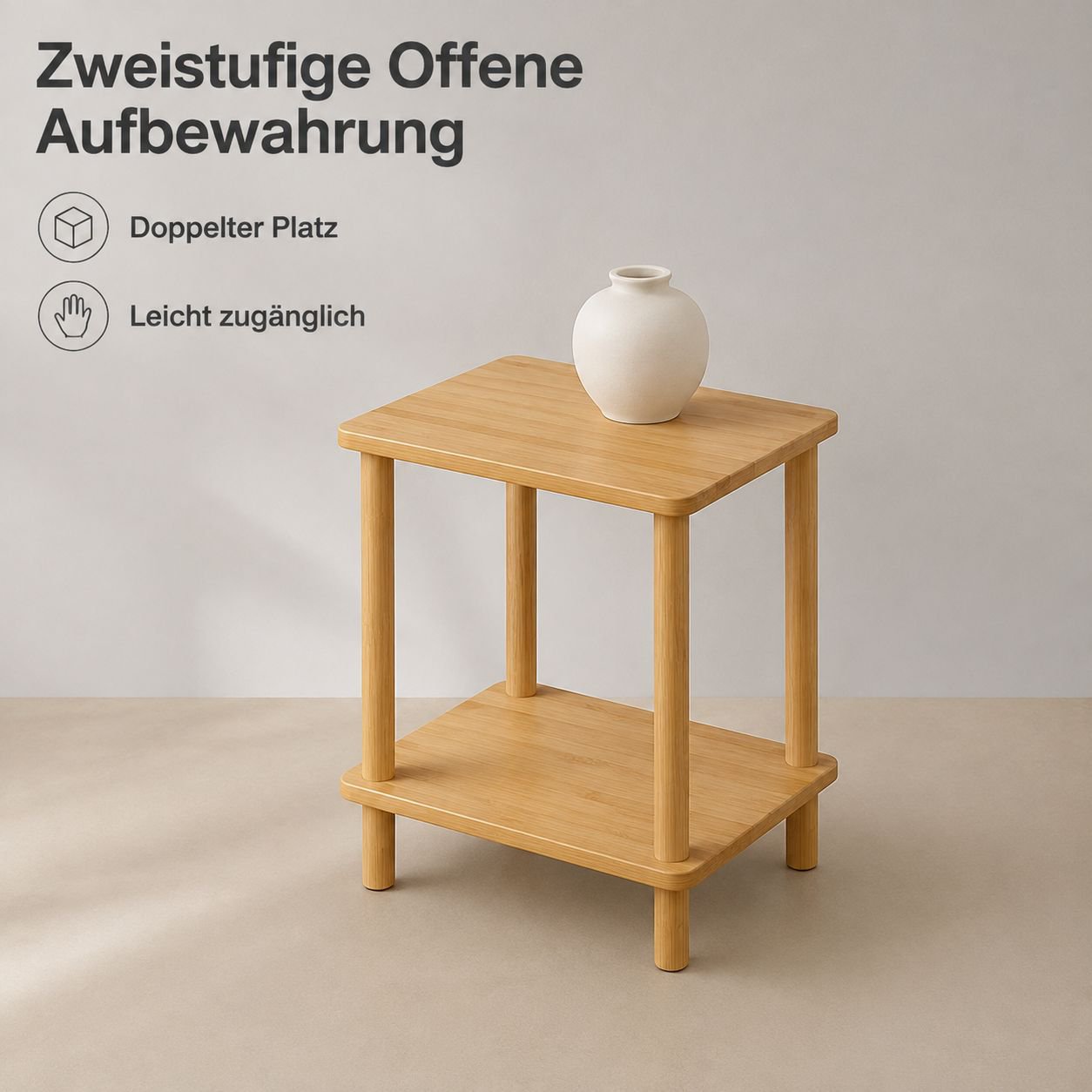 Kleiner Tisch/Sitztisch/beweglicher Nachttisch/Nachttisch