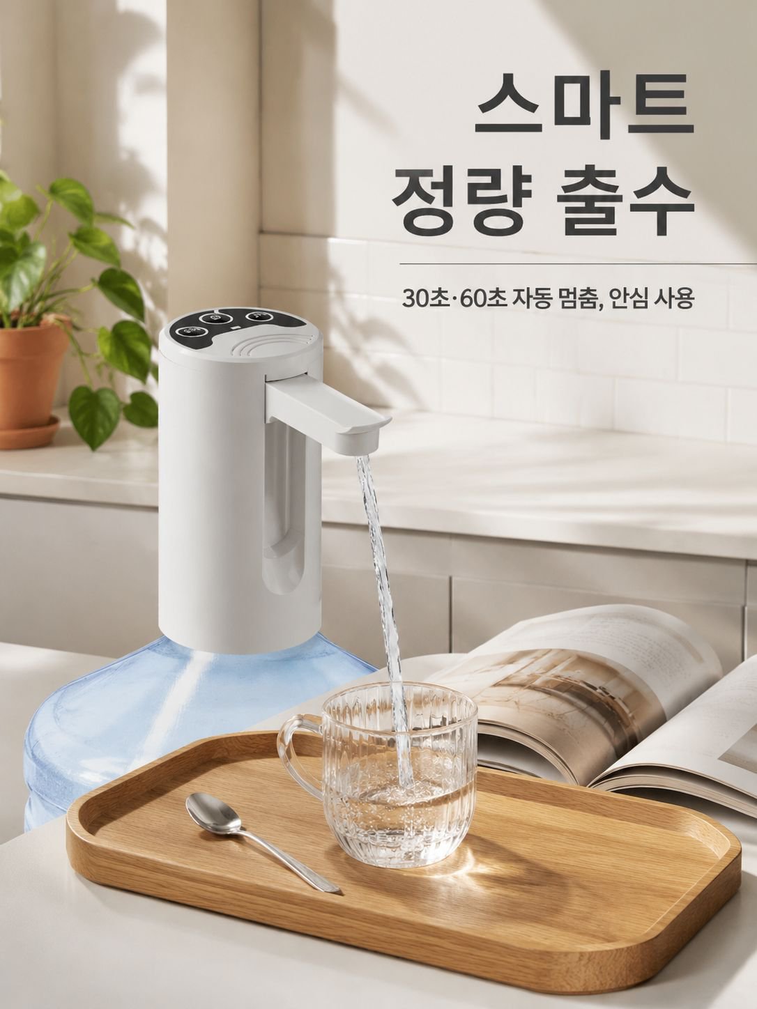 접이식 전기 정수기