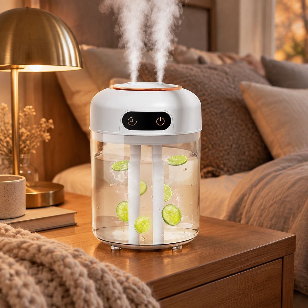 JMY-4.5L Smart Remote Control Odorless Dual Spray Humidifier