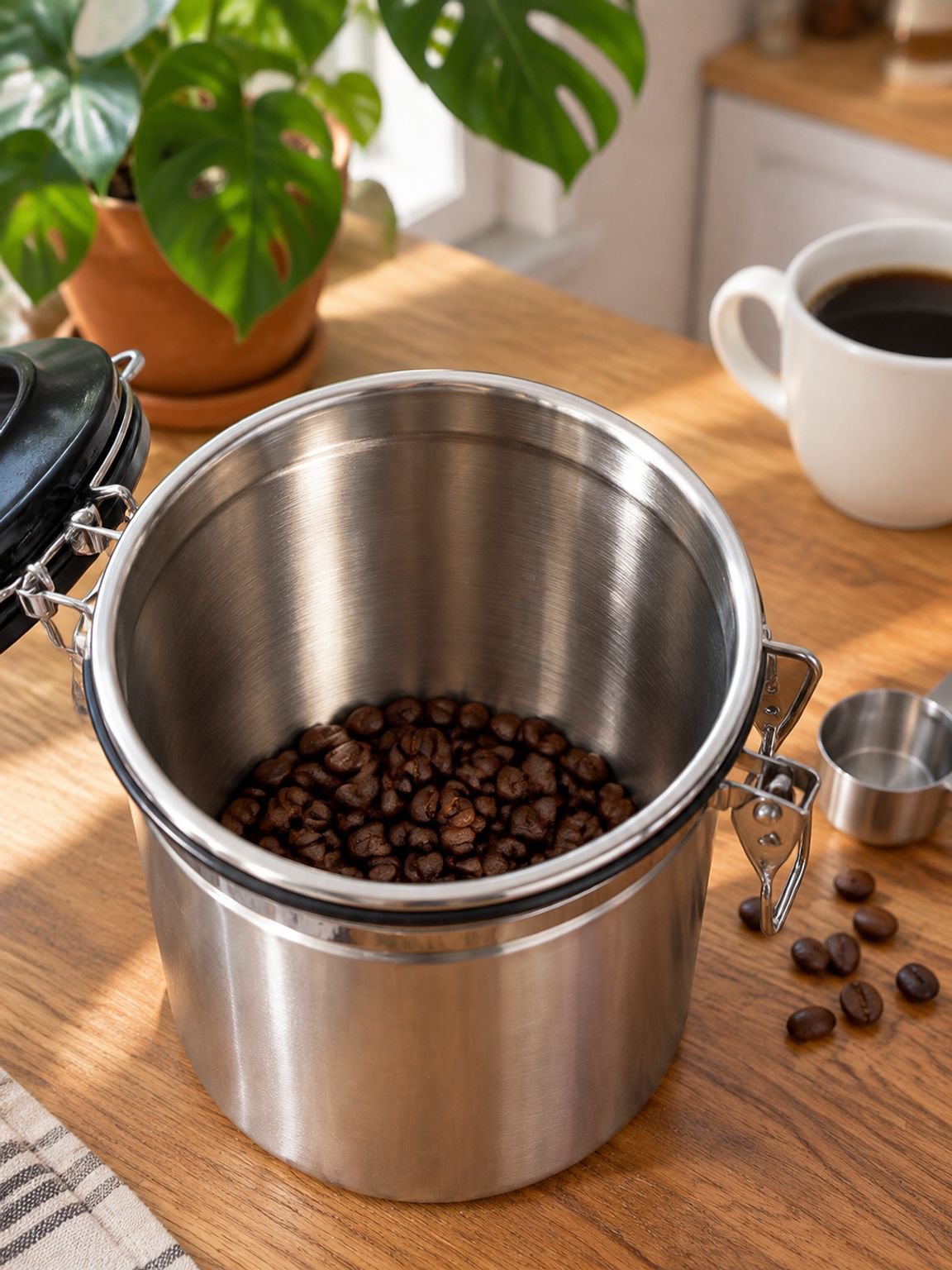 Tarro de almacenamiento hermético para cocina