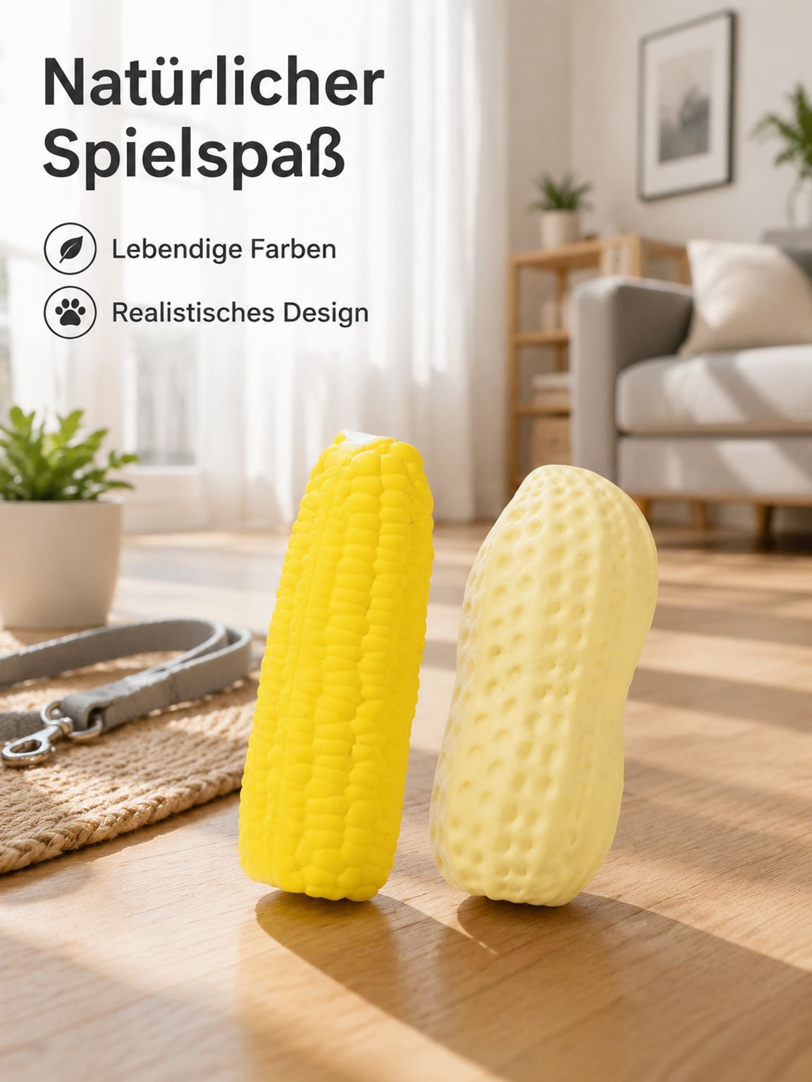 Simulierter Corn Dog Geräuschspielzeug