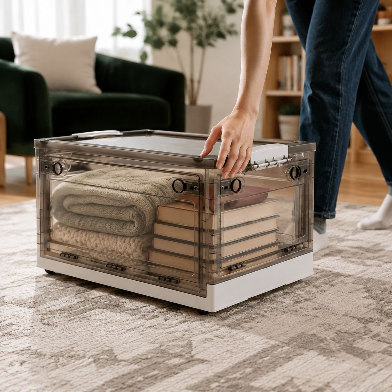 Foldable Multi-purpose Storage Organizer Box