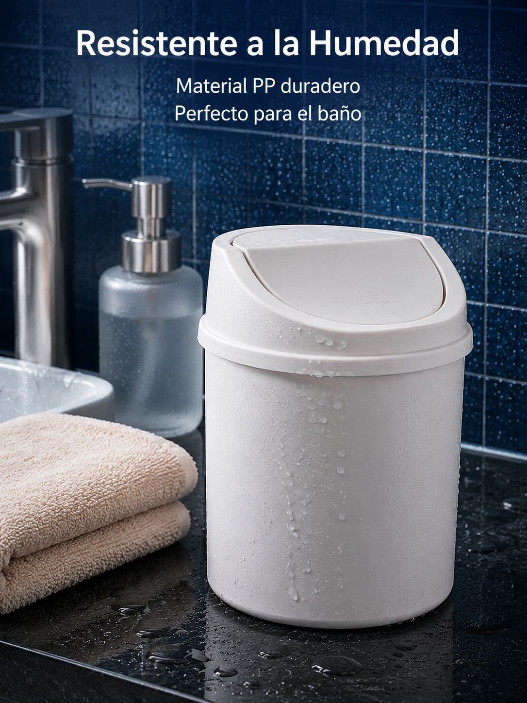 Cubo portátil de almacenamiento para tocador
