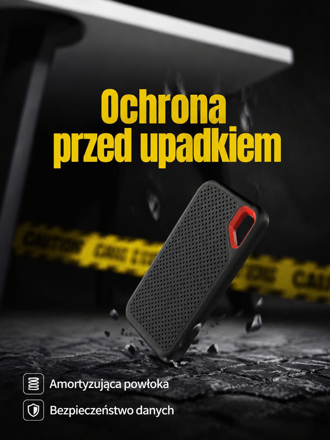 Dysk SSD o kompaktowej konstrukcji