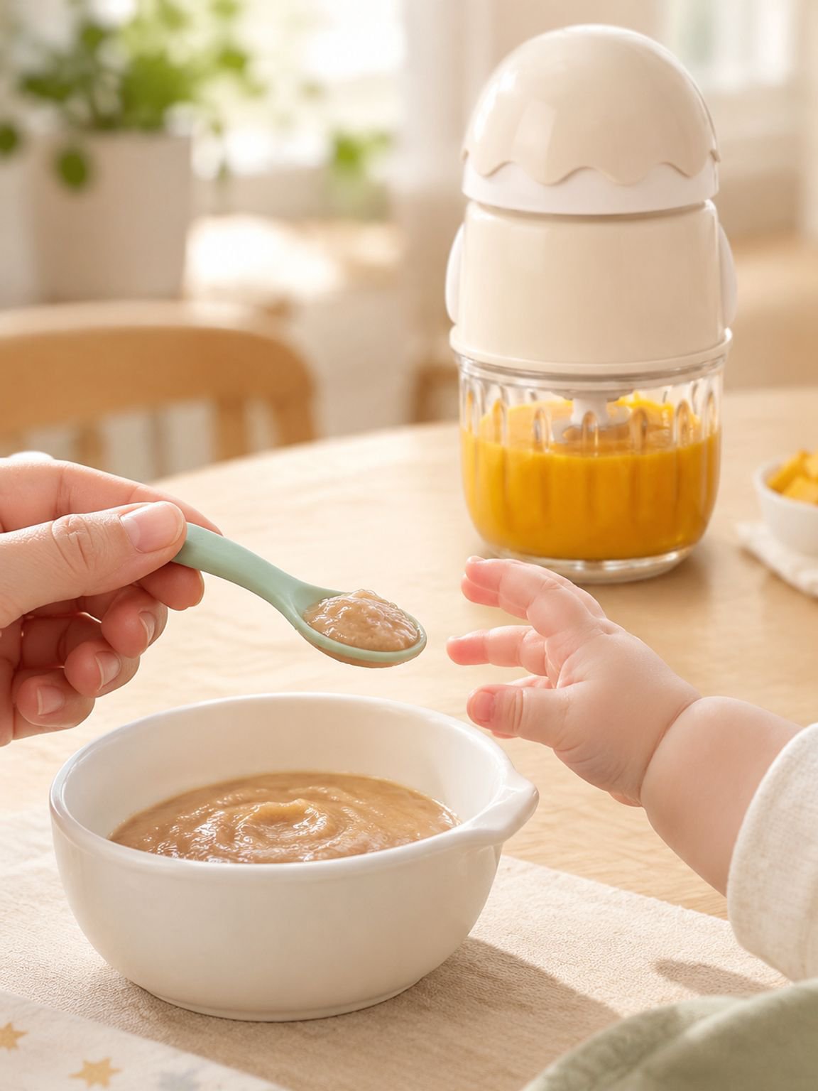 Zhigao Babynahrungsprozessor – Sicheres und BPA-freies Material