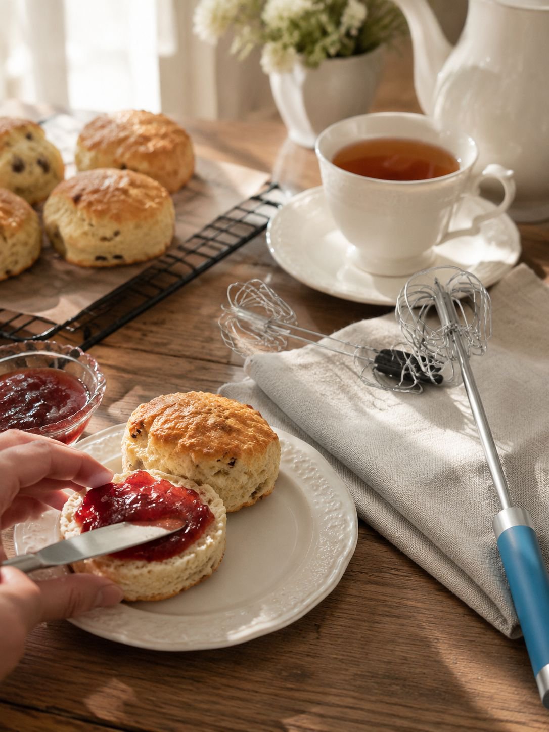 Compact and lightweight fashion hand mixer
