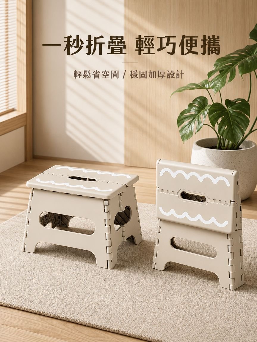 戶外便攜加厚折疊凳