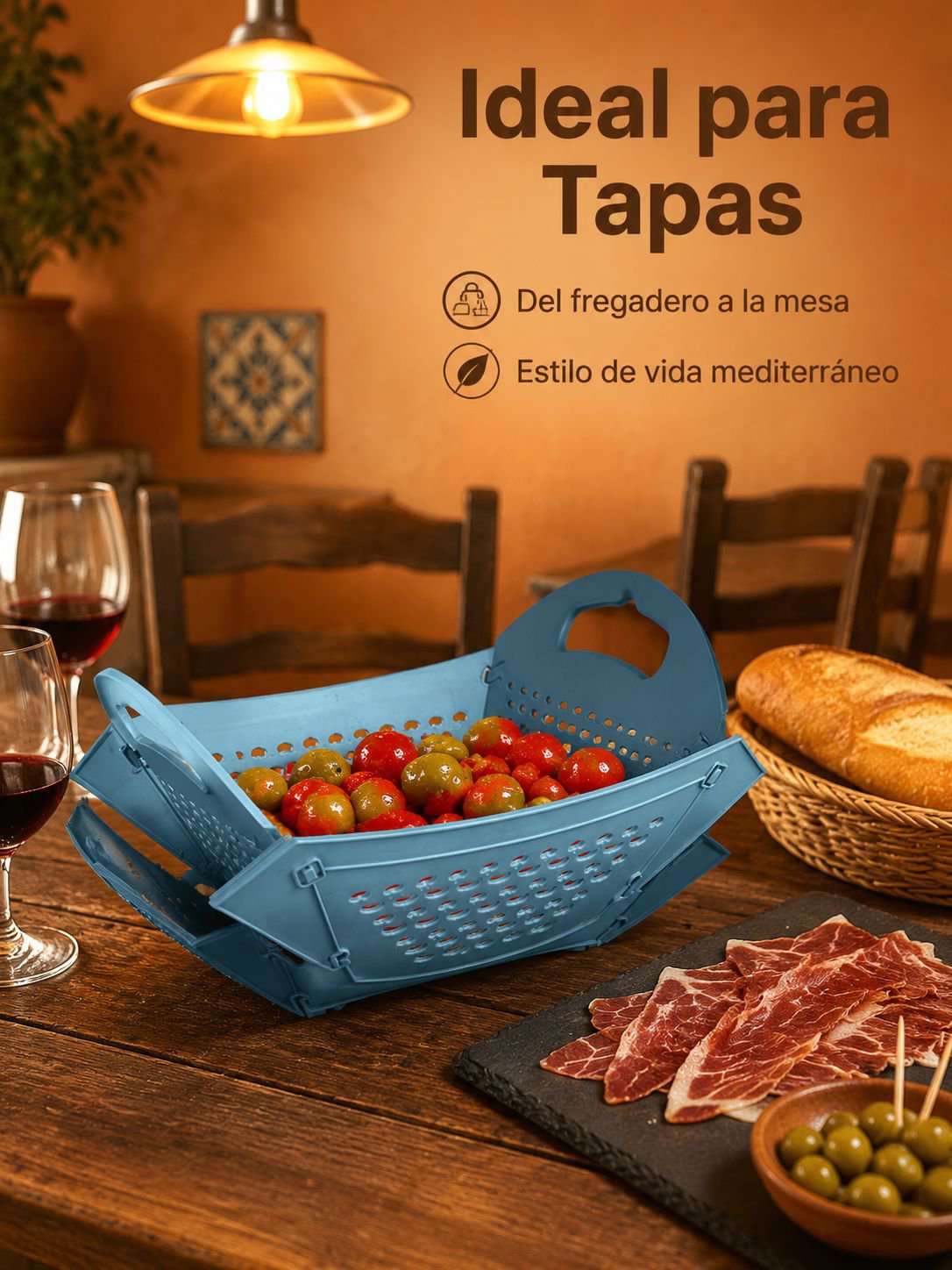 Cesta de drenaje plegable