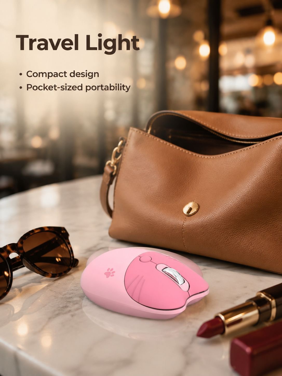 Wireless Mouse Girls Mouse Office Wireless Portable Cute