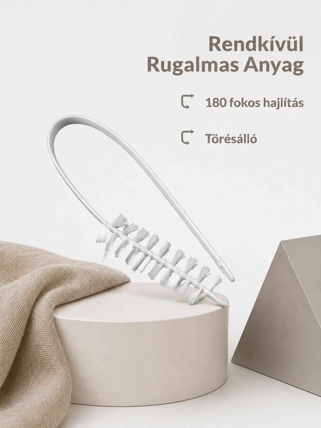 Mosógép résekhez hosszabbított tisztítókefe