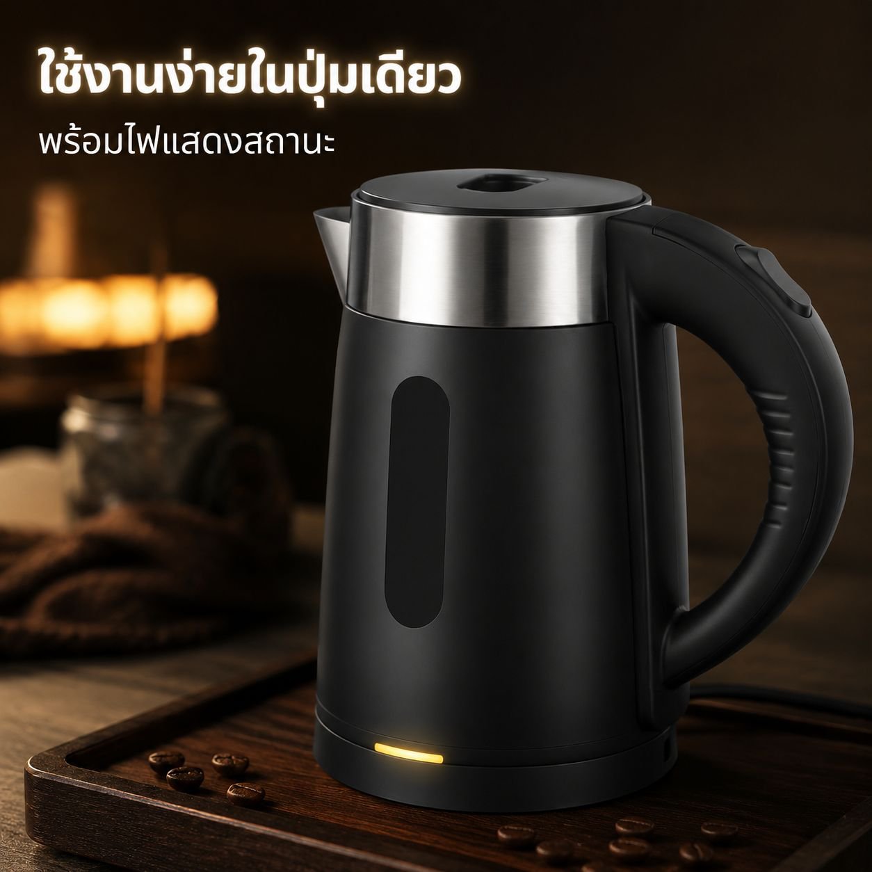 กาต้มน้ำไฟฟ้าแบบพกพาขนาดเล็ก