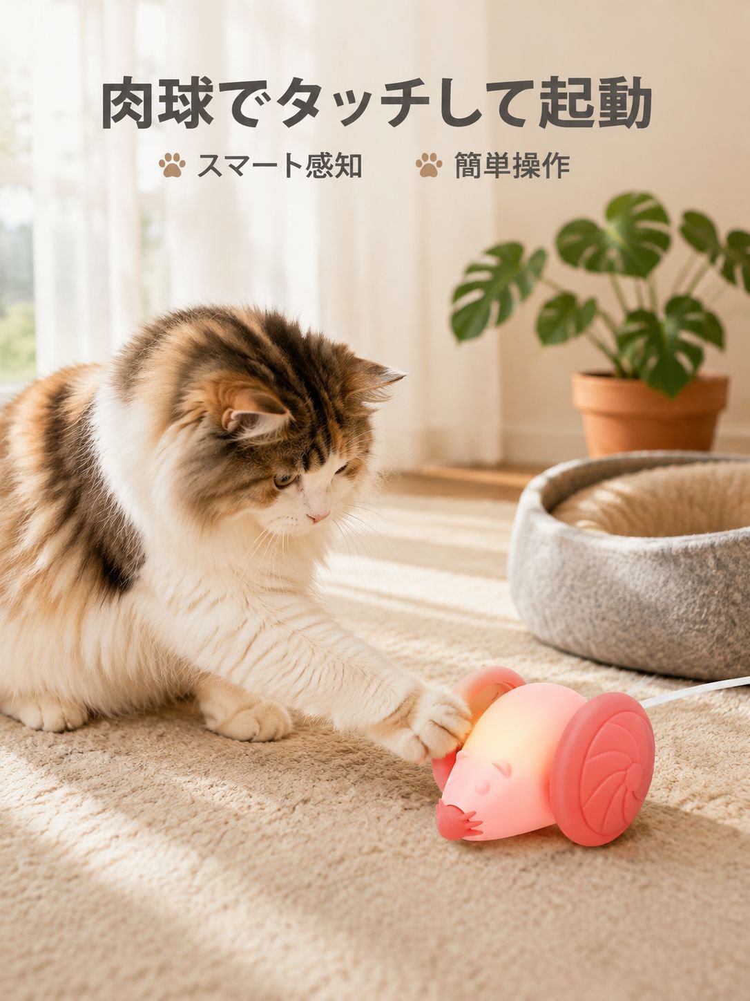スマートローリングキャットおもちゃ