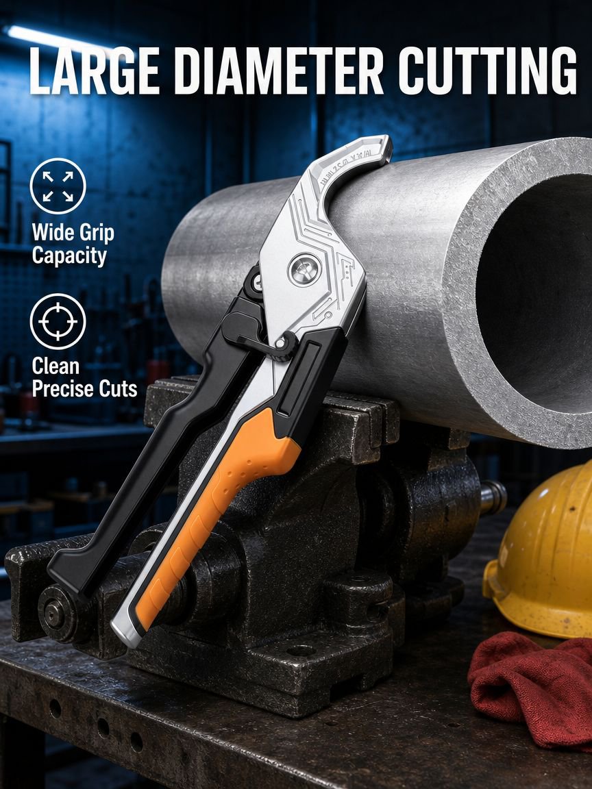 Industrial-grade multi-functional large-diameter pipe cutter