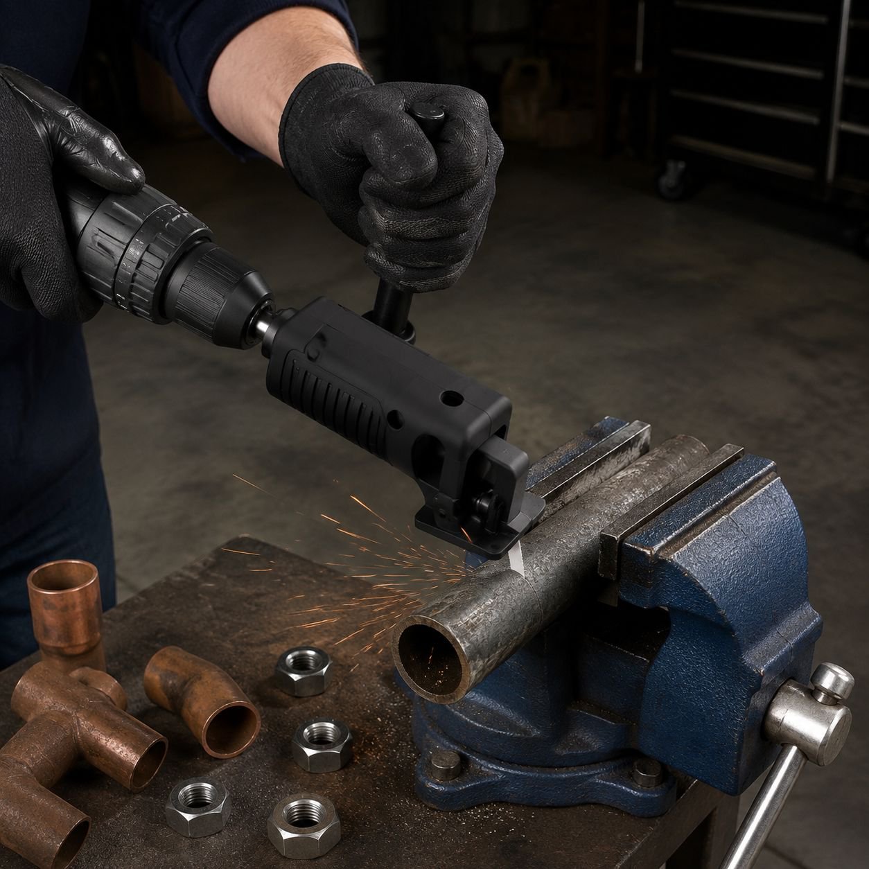 Cordless Drill to Reciprocating Saw Electric Saw Multi-purpose Woodworking Adapter Kit