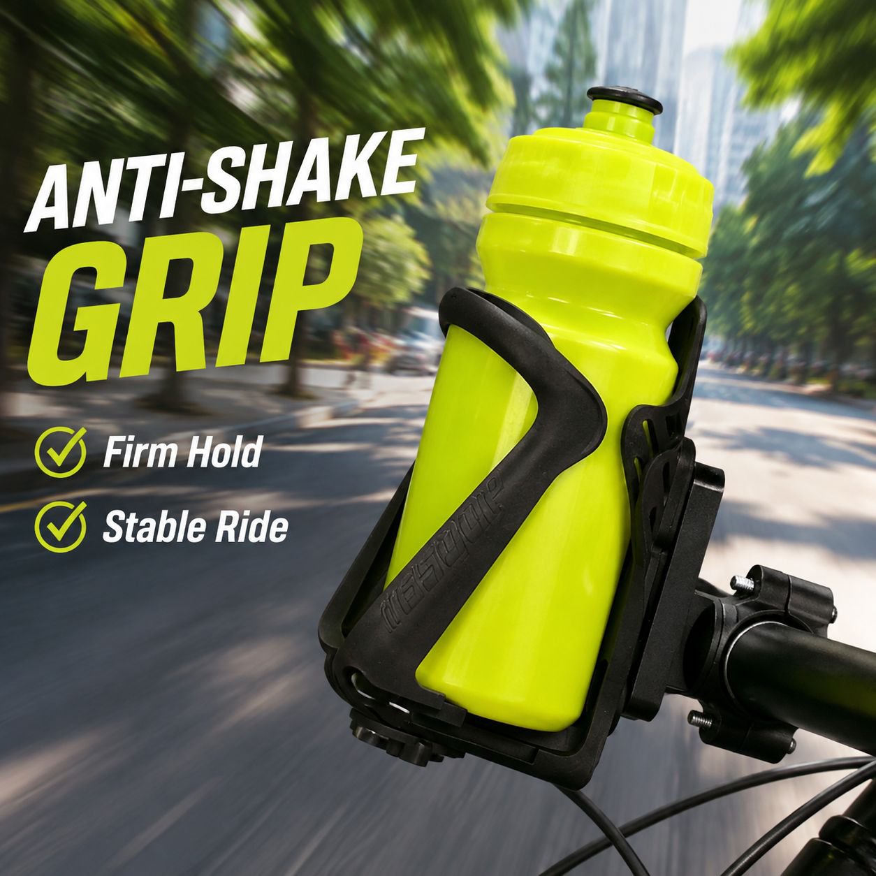 Motorcycle Bicycle Water Bottle Holder Drink Cup Mount
