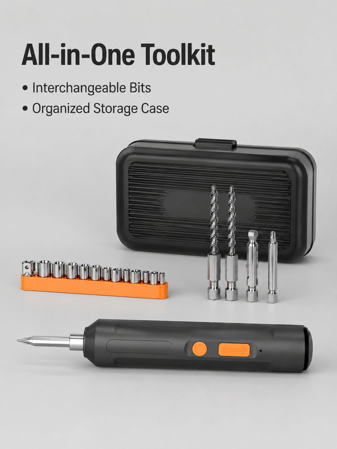 Home Small Portable Rechargeable Electric Screwdriver Set