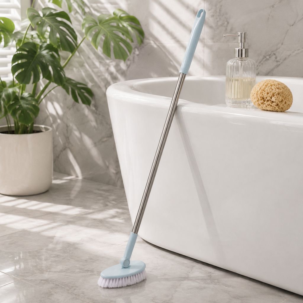 Long Handle Bathroom Floor Cleaning Brush Bathtub Brush