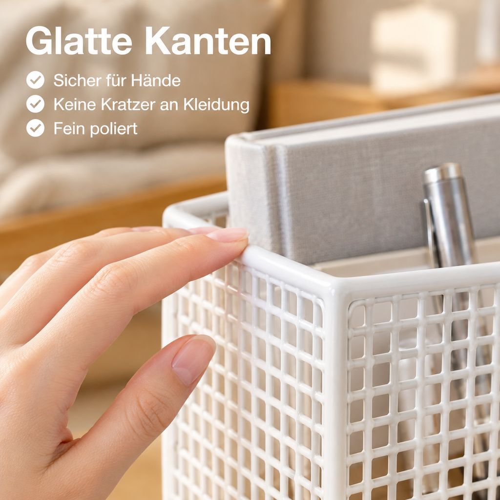 Bett Hängekorb Bettablage ohne Bohren Hängeregal Organizer für Hochbett & Dormitory