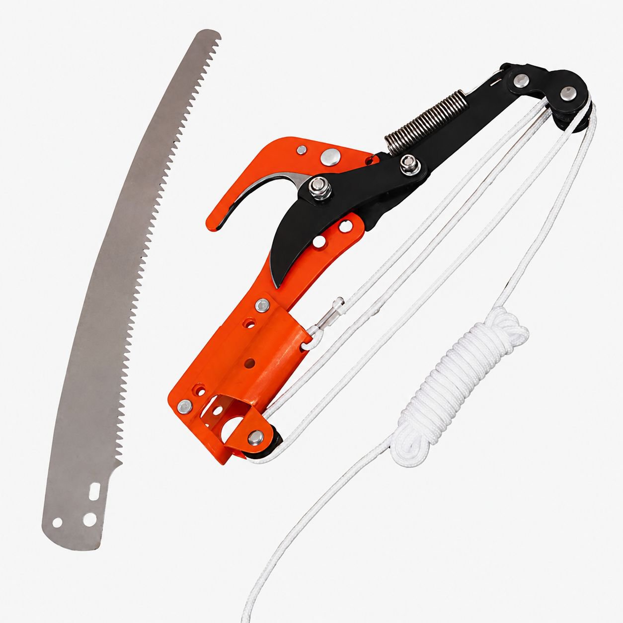 Telescopic Pulley Pruner & Saw Combo