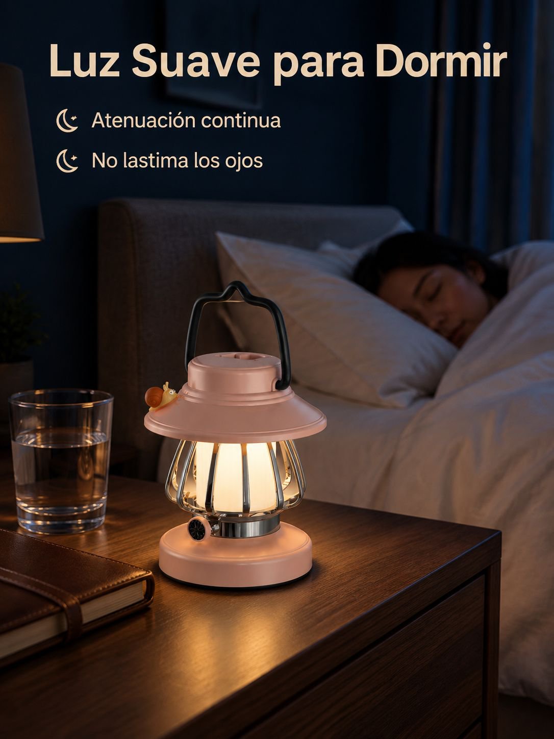 Lámpara portátil para acampar