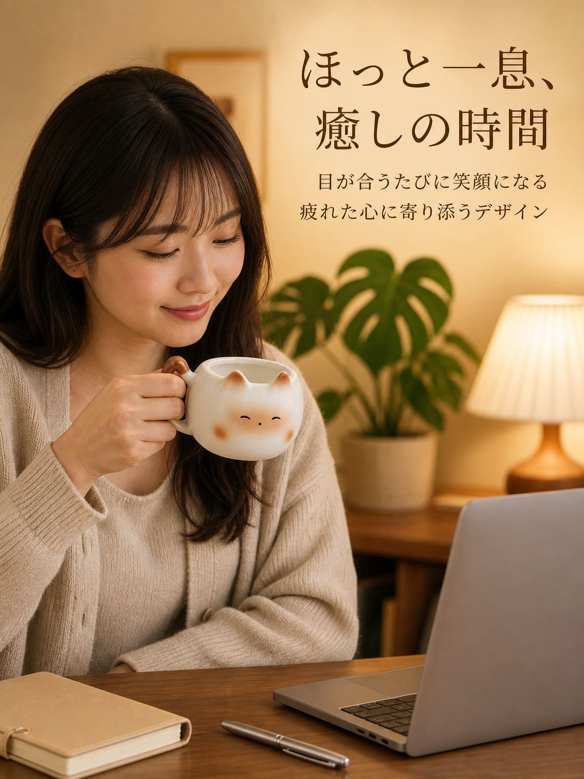 シャム猫のコーヒーカップ