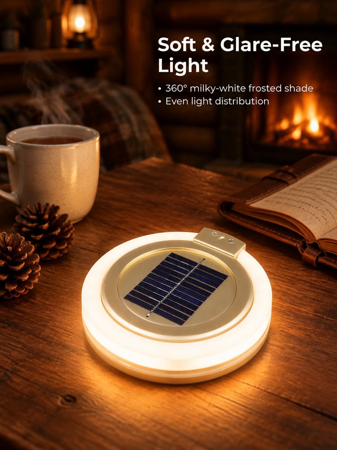 Energy-Efficient Outdoor Lantern with Solar Charging