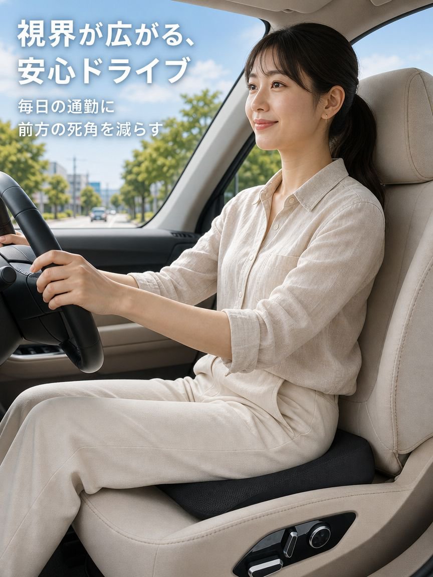 車のリフトシートクッション