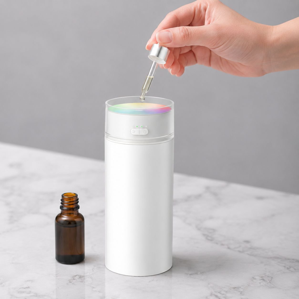 Aromaluftbefeuchter mit 500ml Tank, großem Akku und tragbarem Design