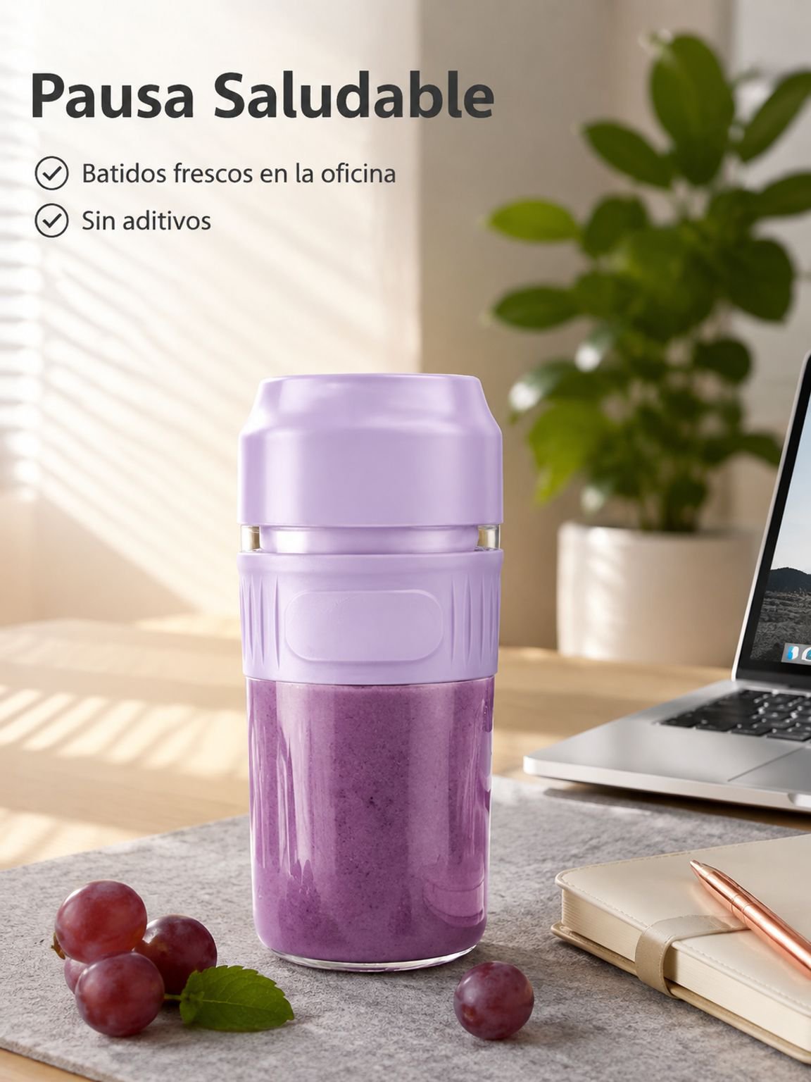 Compact Portable Rechargeable Juice Blender Cup