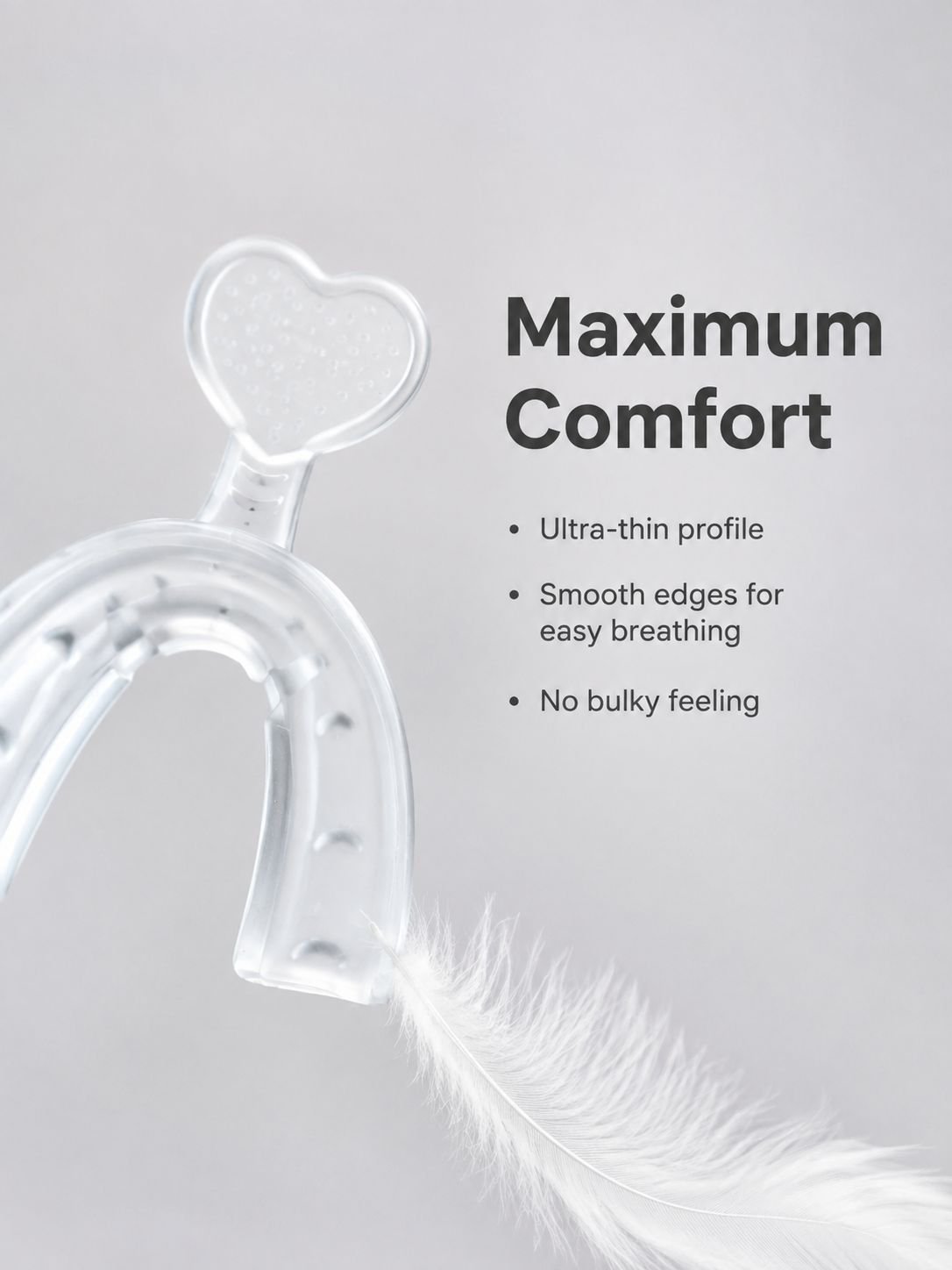 Tooth box included in night guard dental kit