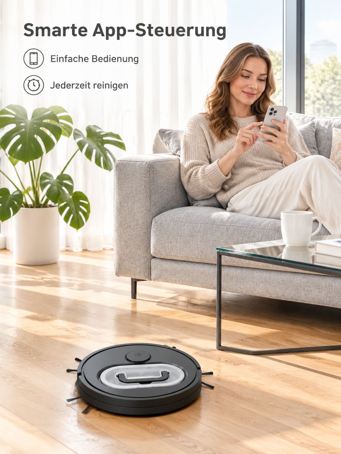 Haushaltsintelligenter Staubsauger-Roboter