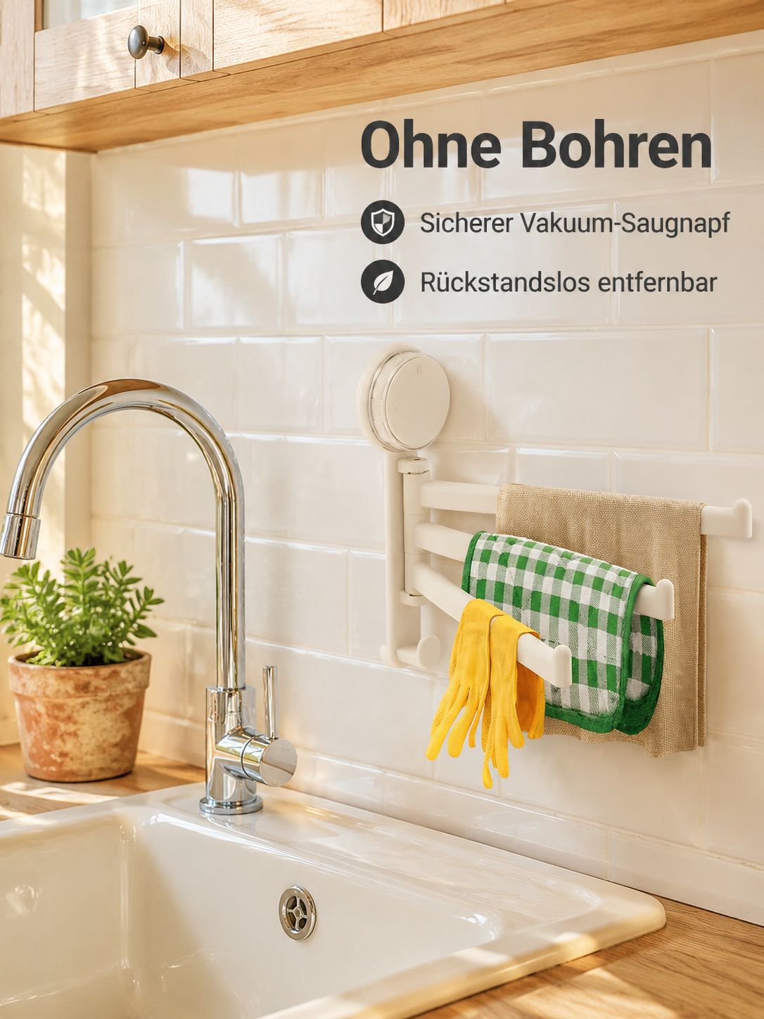 Rotierbares Küchen-Abtropfregal
