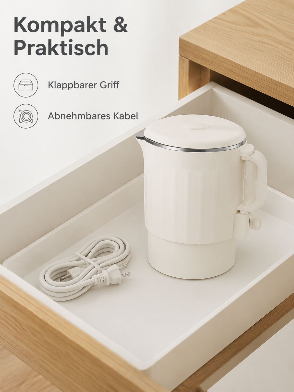 Faltbares Kerzenschmelzofen-Kerzenset