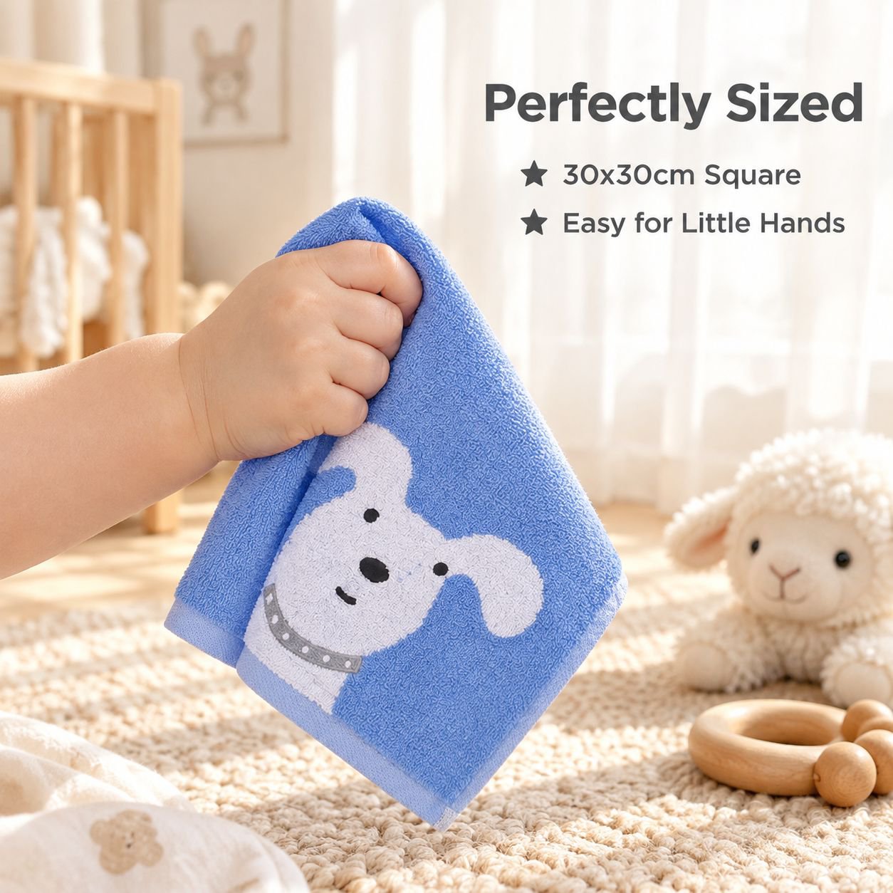 Pure Cotton Household Baby & Kids Washcloth