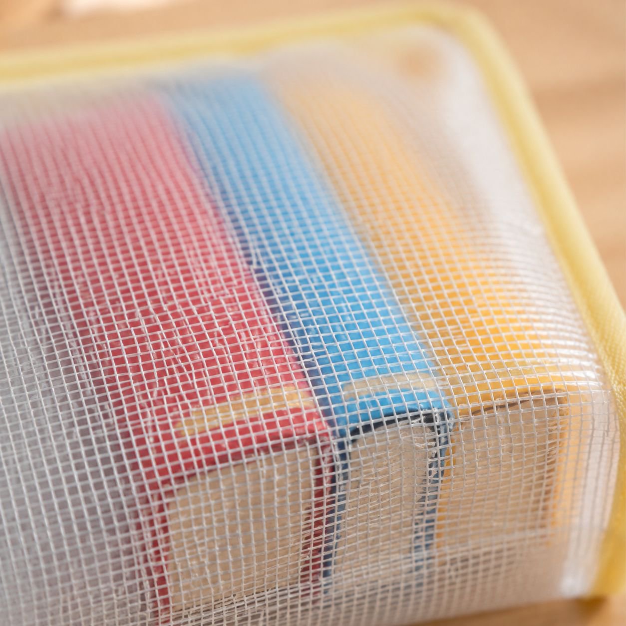Multi-purpose transparent storage bag for home organization