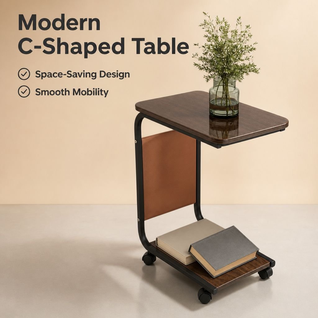 Multifunctional Small Table Sofa Side Coffee Table Corner End Table