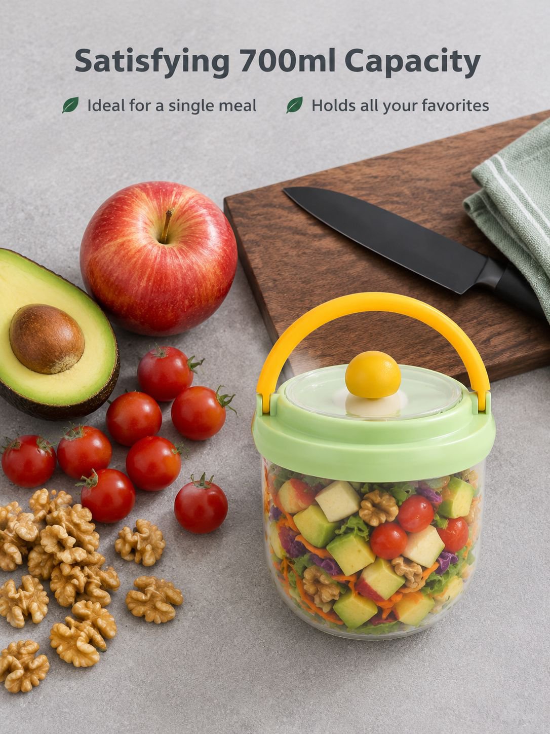 Portable Sealed Fruit Salad Cup