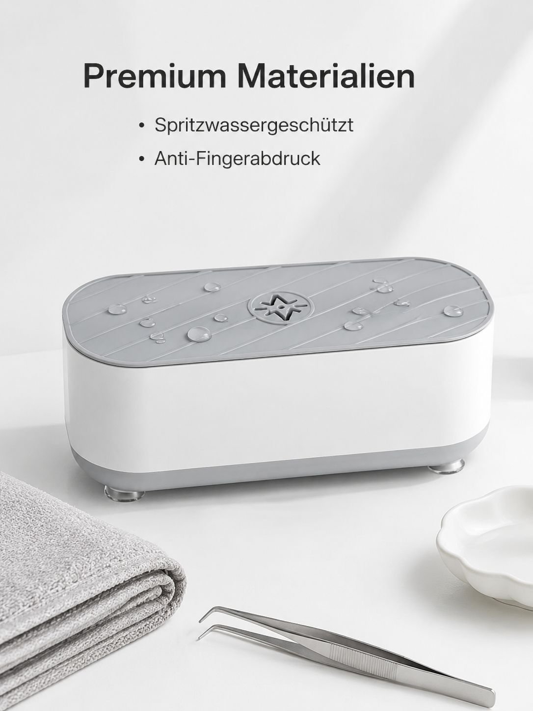 Multifunktionaler Ultraschall-Brillenreiniger