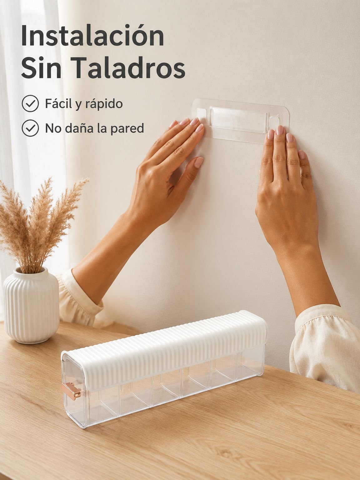 Organizador de ropa interior de pared con varias secciones, la mejor opción para tu nuevo hogar