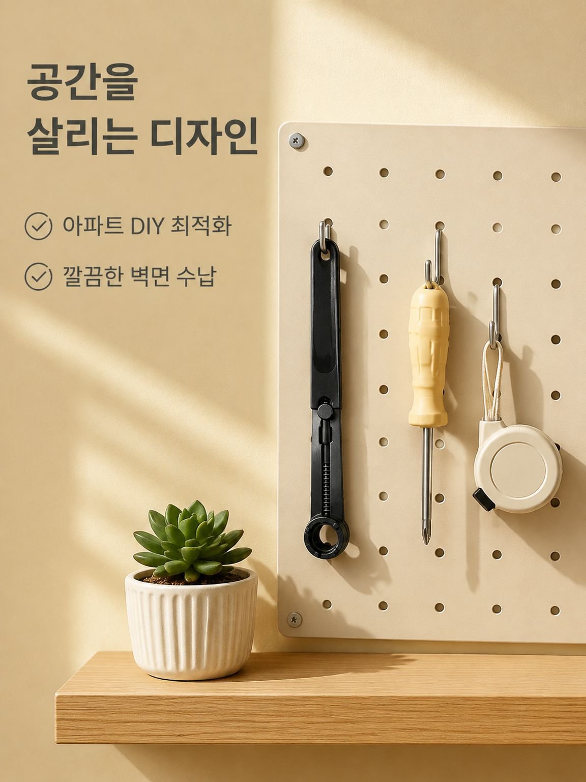 앵글 그라인더 전용 3-in-1 다기능 탈착 렌치 미끄럼 방지 육각 소켓