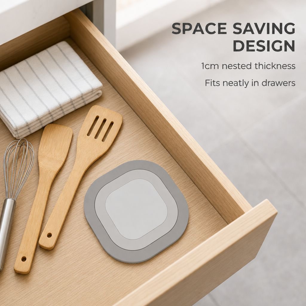 Multi-Functional Heat-Insulated Table Mats, Bowl Mats, and Cup Coasters