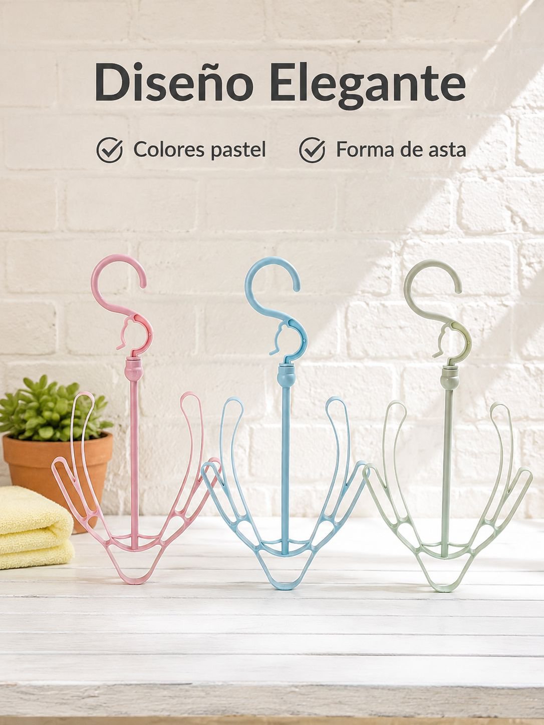 Colgador organizador de ropa para dormitorio de estudiantes