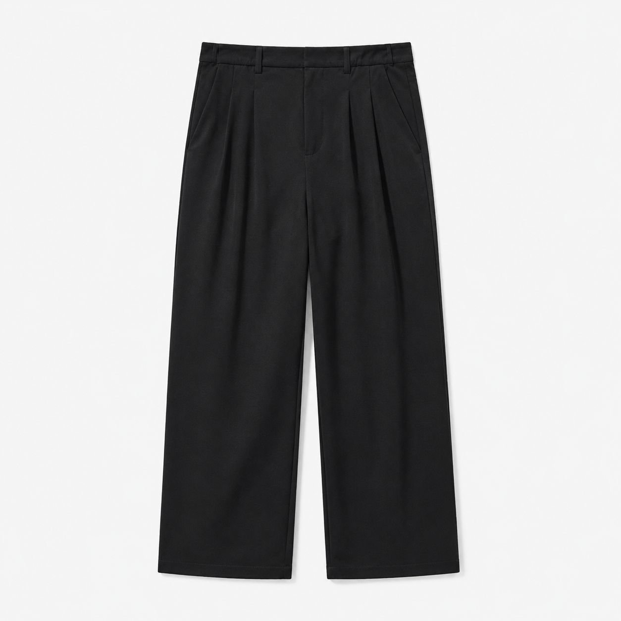 Pantalon ample antirides et fluide pour homme, style casual, longueur cheville, marque tendance